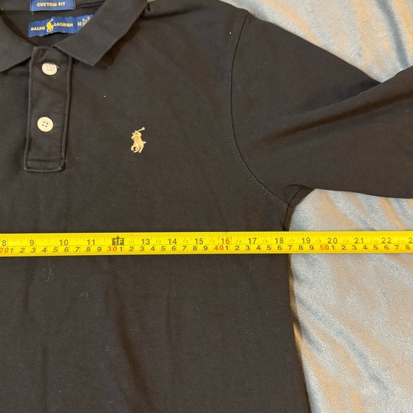 Ralph Lauren Black Polo with Yellow Embroidery
#1168 - Picture 2 of 7